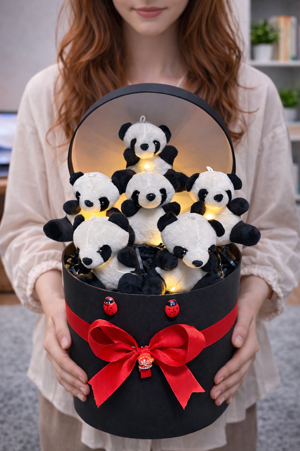 Gece Işığı Panda Kutusu