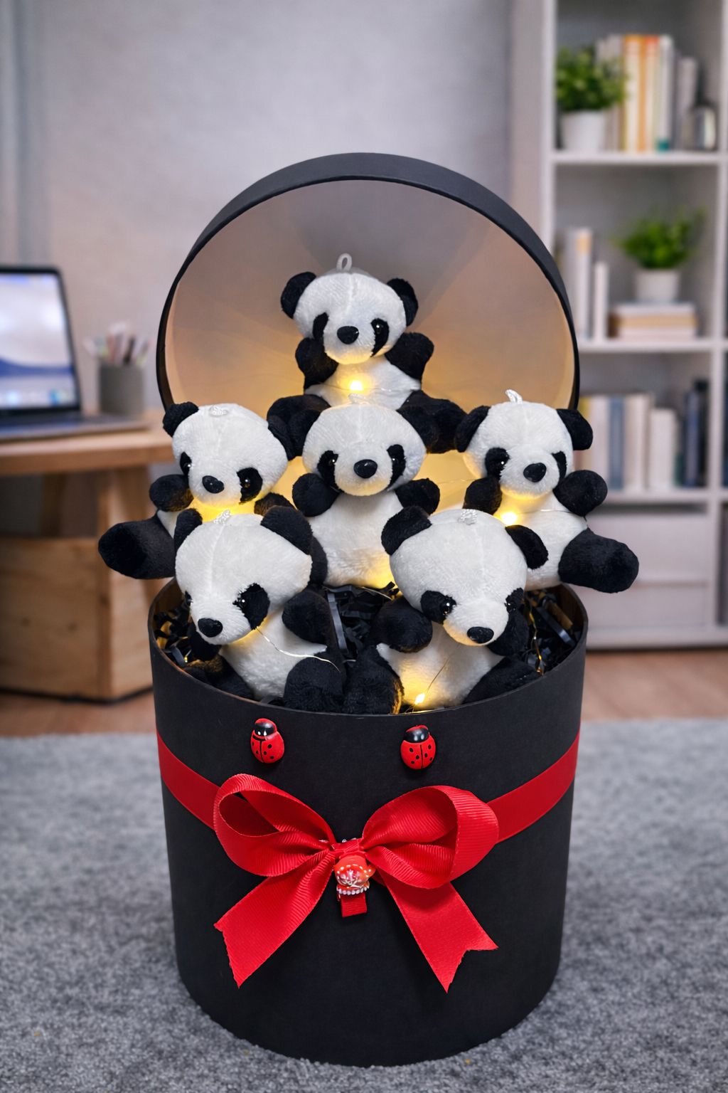 Gece Işığı Panda Kutusu