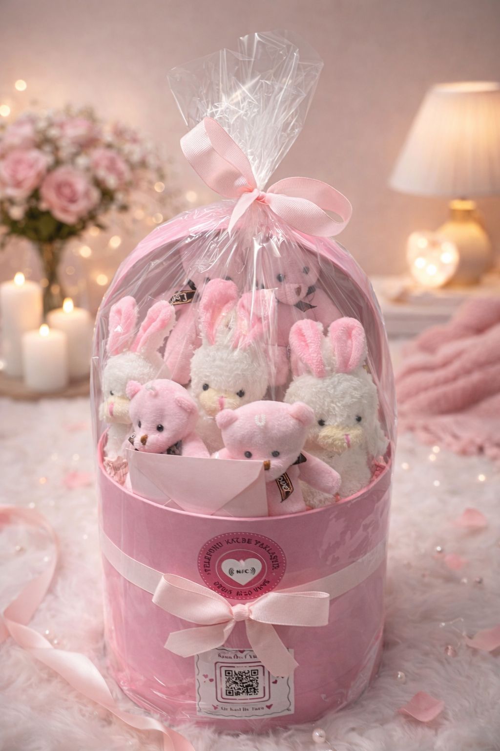 Pembe Masal Anı Kutusu – NFC’li Özel Hediye