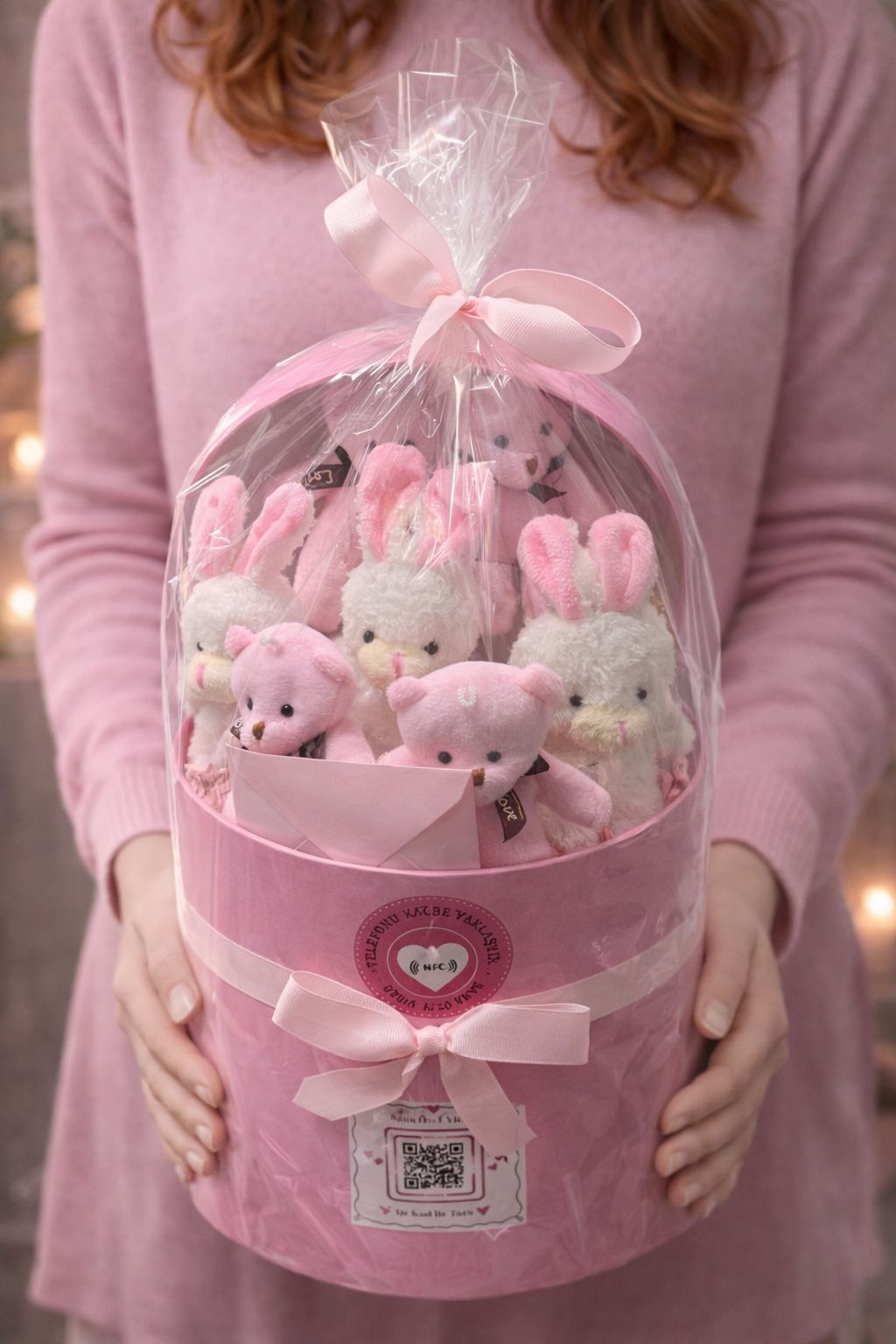 Pembe Masal Anı Kutusu – NFC’li Özel Hediye